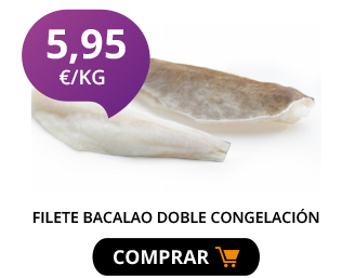 FILETE BACALAO DOBLE CONGELACIÓN