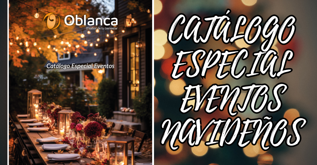 Nuevo catálogo especial para eventos