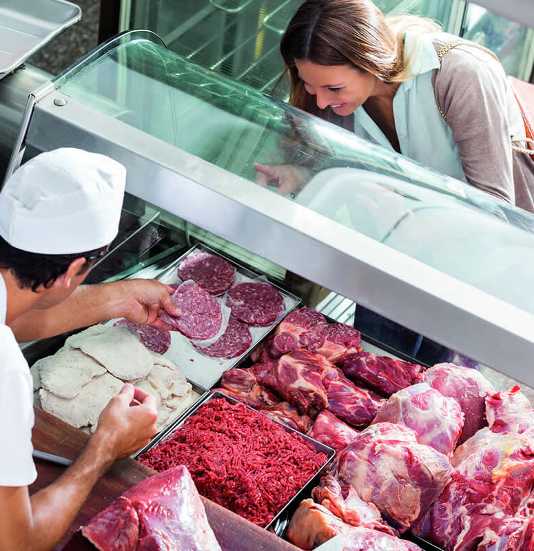 Distribuidores de alimentación para tiendas