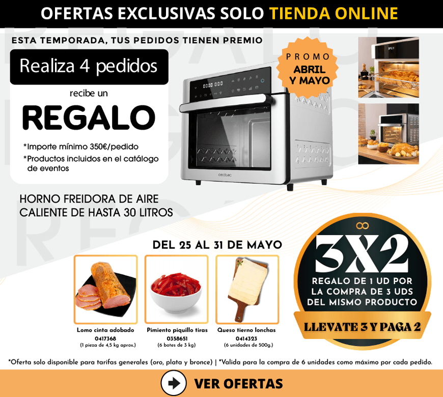 Ofertas exclusivas SOLO TIENDA ONLINE Oblanca - Mayo 2026 Ofertas exclusivas SOLO TIENDA ONLINE Oblanca - Mayo 2026