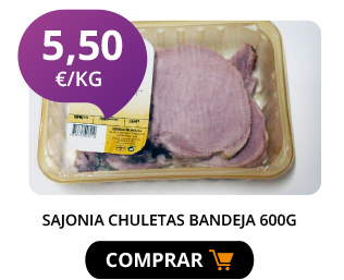 SAJONIA CHULETAS B. 2,5KG