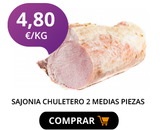 SAJONIA CHULETERO 2 MEDIAS PIEZAS