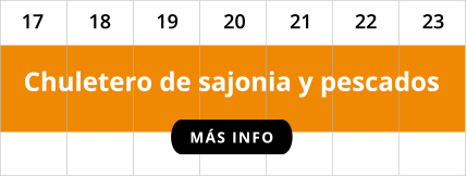 Chuletero de sajonia y pescados